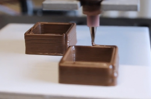 Slide image for Choc Edge's 3D chocolate printer