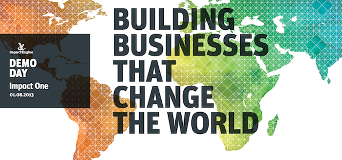 Featured slide for Impact Engine demo day