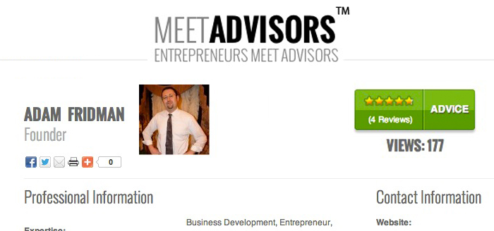 Featured slide for MeetAdvisors