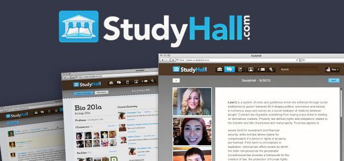 Featured slide for St. Louis startup StudyHall